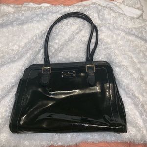 Kate Spade Black Patent Leather Purse